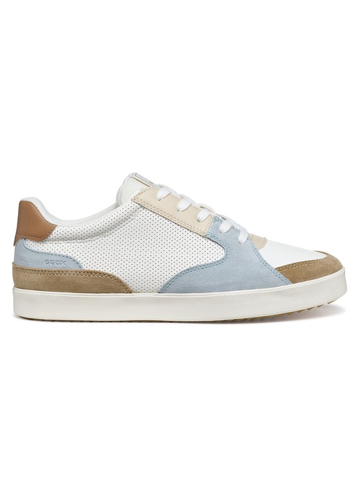 Női tornacipő, Geox, műbőr, fehér, 41 EU