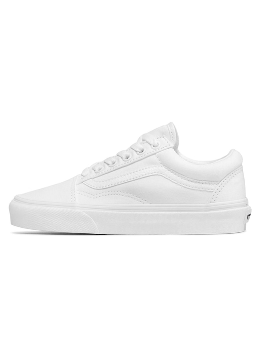 Unisex Vans tornacipő, fehér, textil, tartós, gumitalpú, 42 EU