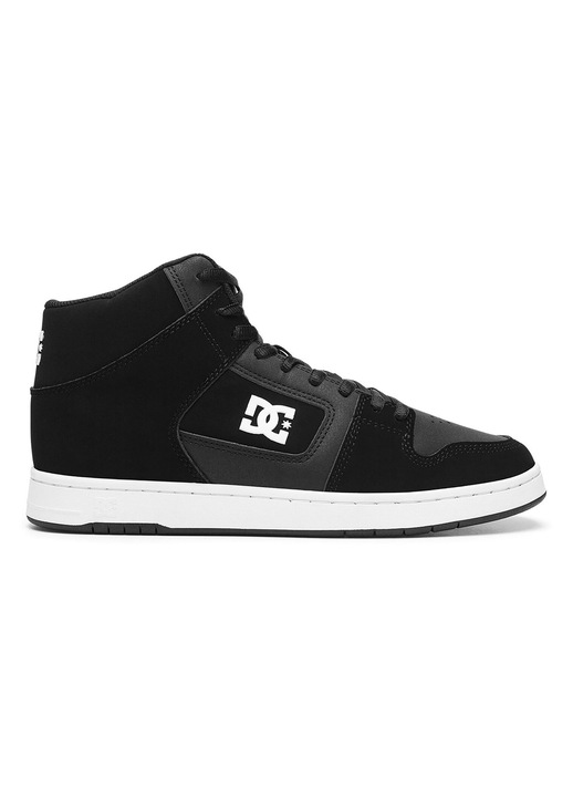 Tenisi barbati, DC Shoes, piele naturala, negru, constructie peste glezna, tehnologie NatureTex Ultra, 44 EU
