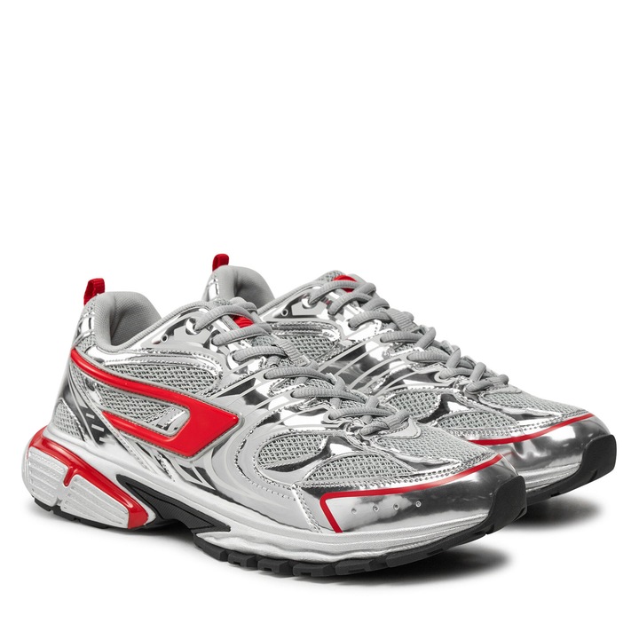 Férfi tornacipő, Diesel, szövet, szürke