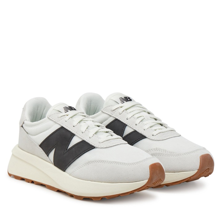 Tenisi barbati, New Balance, piele naturala, confortabili, bej