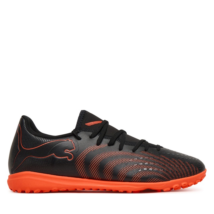 Мъжки футболни обувки, Puma, екологична кожа, черен, 45 EU