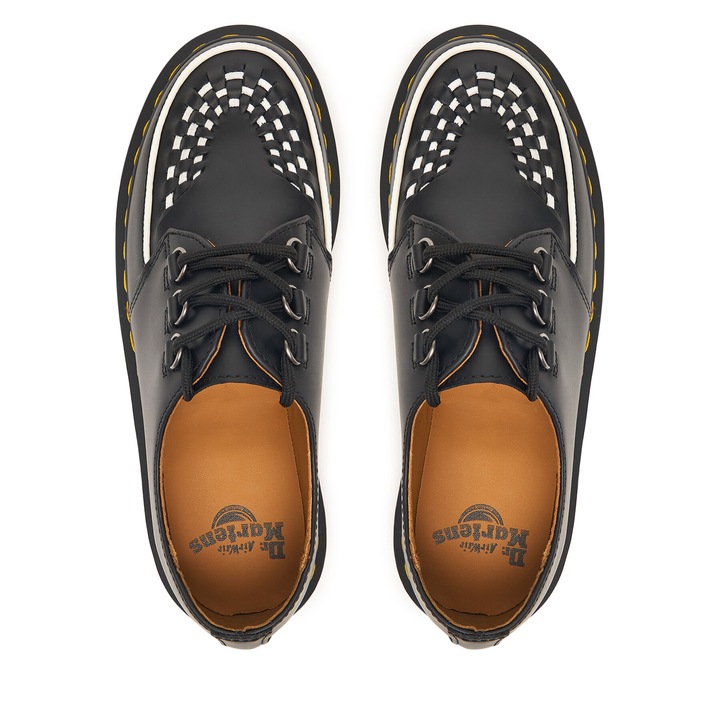 Unisex cipő, Dr Martens, valódi bőr, fekete