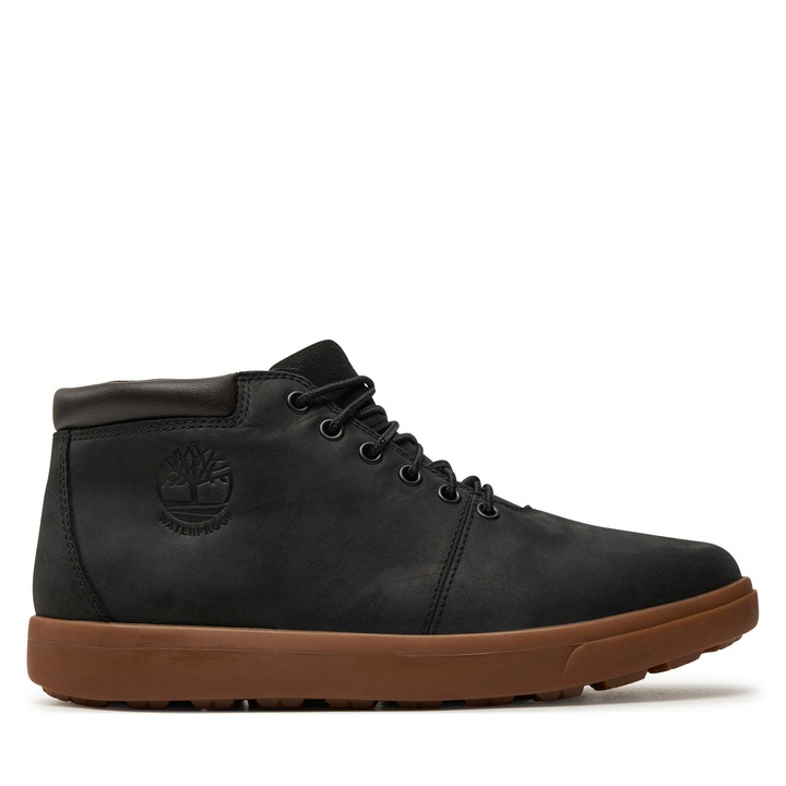 Pantofi barbat, Timberland, piele naturala, negru, 44.5 EU, 44.5 EU