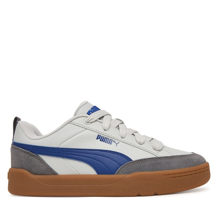 Tenisi barbati, Puma, piele ecologica, alb/albastru, 47 EU