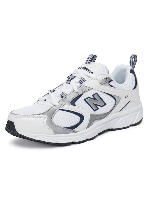 barbati, New Balance, material textil, Alb