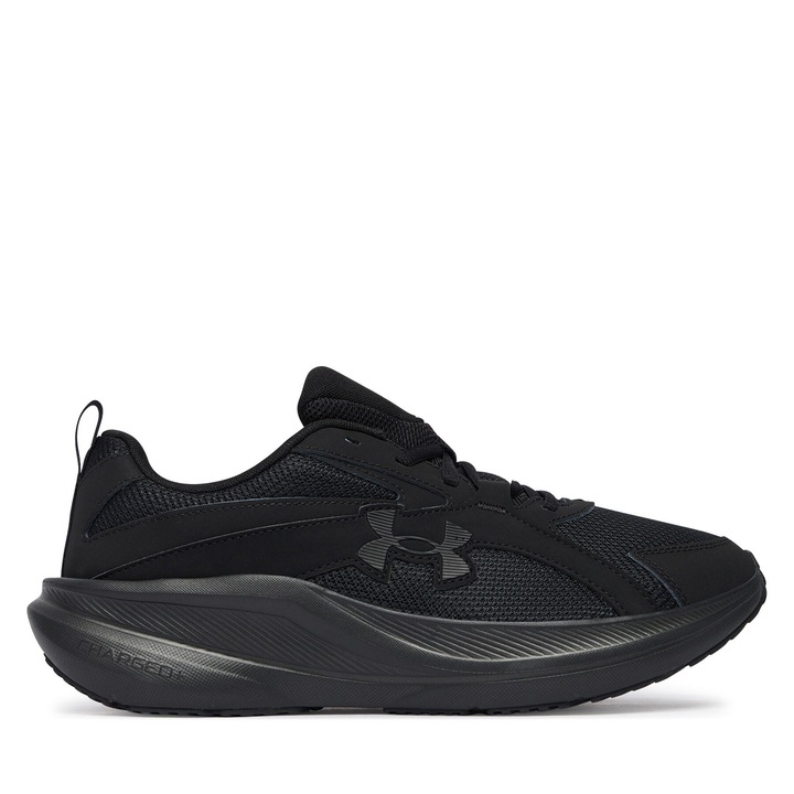 Pantofi de alergare Under Armour, material textil, negru