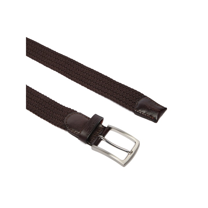 Férfi öv, Aeronautica Militare, szövet, barna, 95