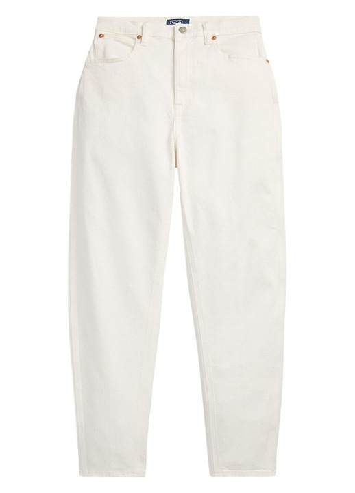 Blugi dama, Polo Ralph Lauren, bumbac, alb, fermoar, 31 US