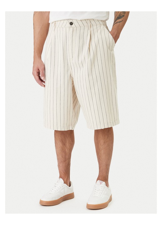 Pantaloni scurți Guess Jeans pentru bărbați, Bej