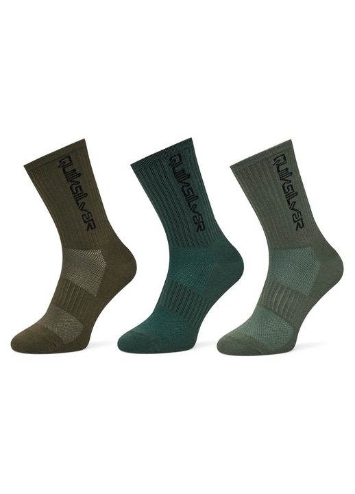 Férfi zokni, Quiksilver, 3 pár, sokszínű, 39-42