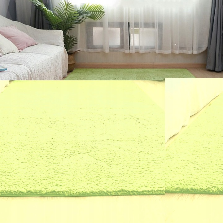 Килими Страдо, Килим Алпака 100x150см, AlpacaGreen, антиалергичен, мек