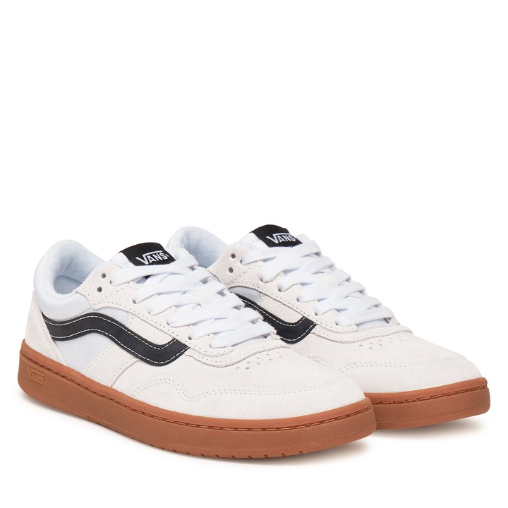 Férfi Vans cipő, természetes bőr, fehér, 47 EU