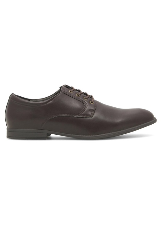 Pantofi barbati, Lanetti, piele ecologica, eleganti, maro