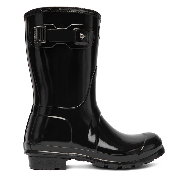 Cizme dama, Hunter, plastic, negru