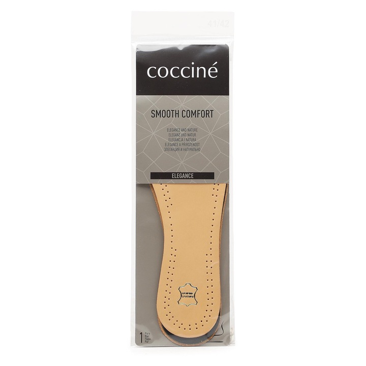 Branturi barbati, Coccine, piele naturala, bej, 41-42