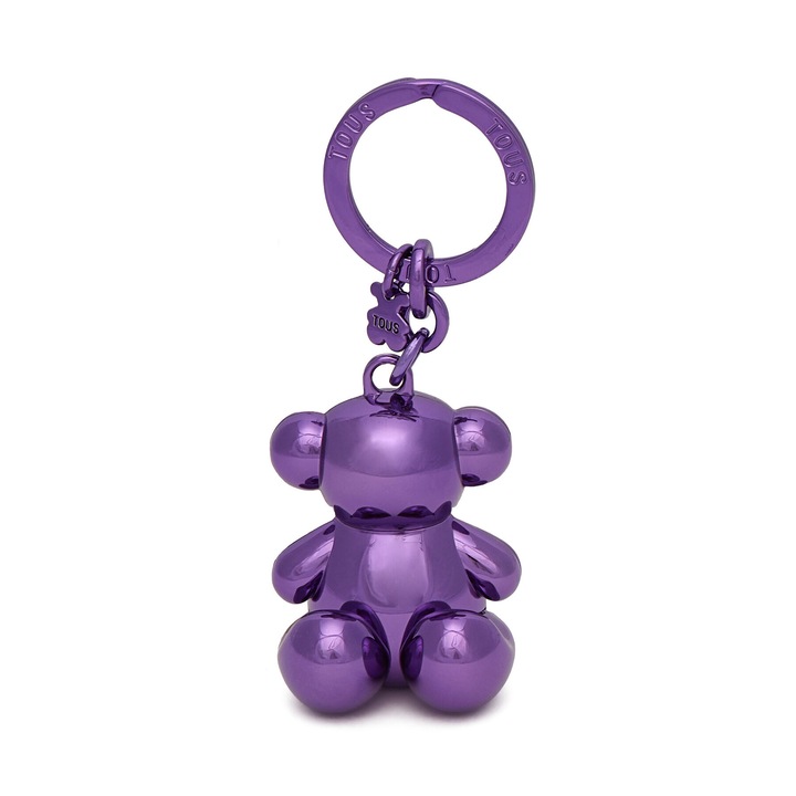 Tous kulcstartó, műanyag, lila, One Size INTL