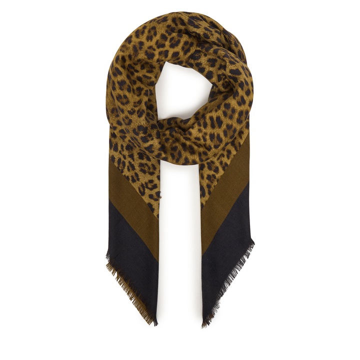 Esarfa dama, Weekend Max Mara, lana, negru, One Size INTL