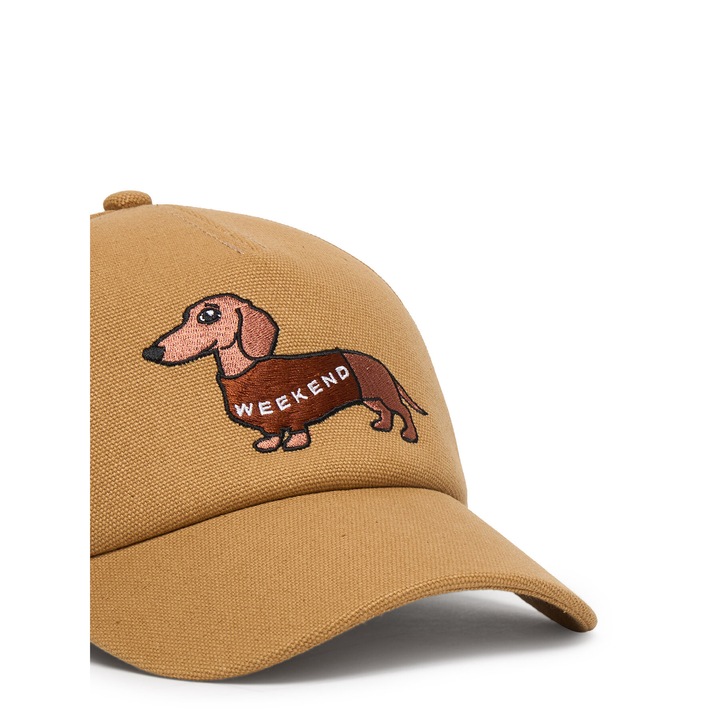 Női sapka, Weekend Max Mara, szövet, barna, One Size INTL