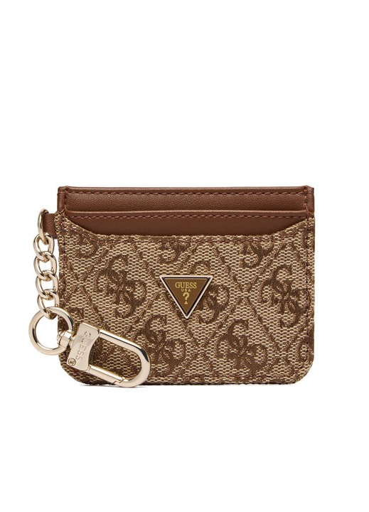 Pénztárca, Guess, textil anyag, bézs, One Size INTL