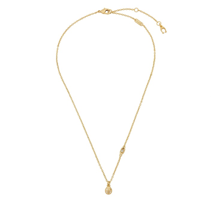 Colier dama, Coach, auriu, One Size INTL