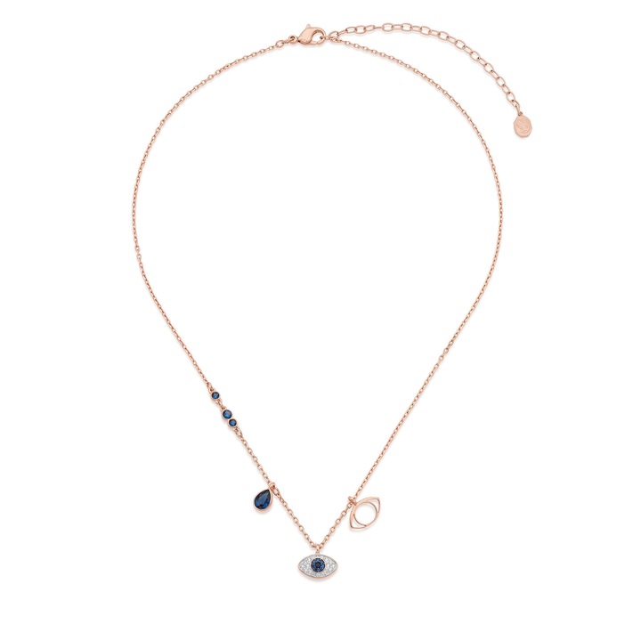 Colier dama, Swarovski, roz, One Size INTL
