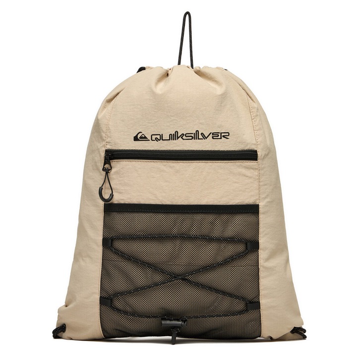 Rucsac unisex, Quiksilver, material textil, bej, One Size INTL
