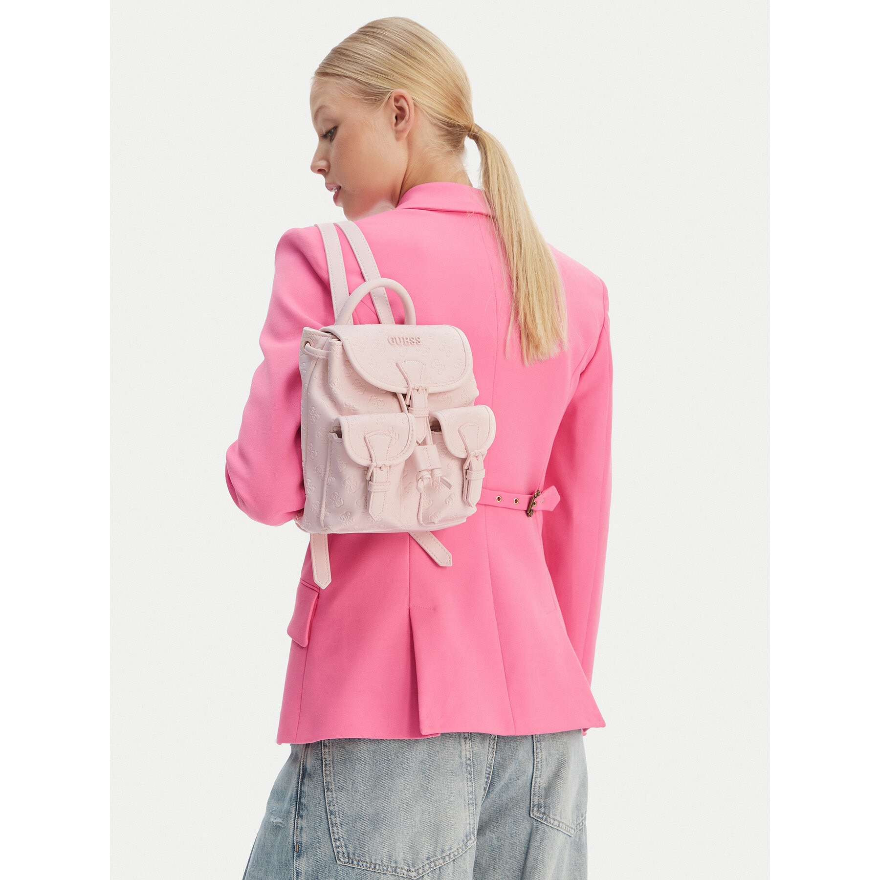 Guess Róz Rucsac fashion dama, Guess, roz, One Size INTL - eMAG.ro