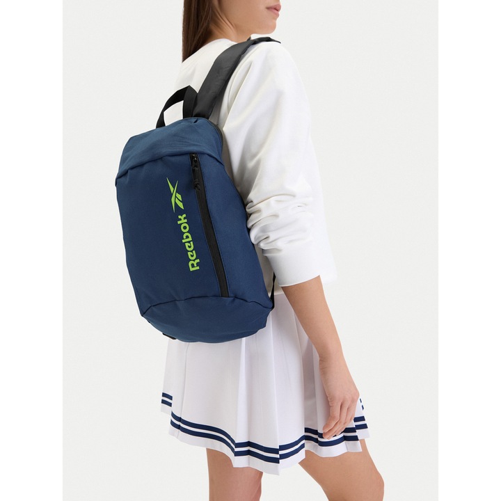 Rucsac unisex, Reebok, textil, albastru, One Size INTL