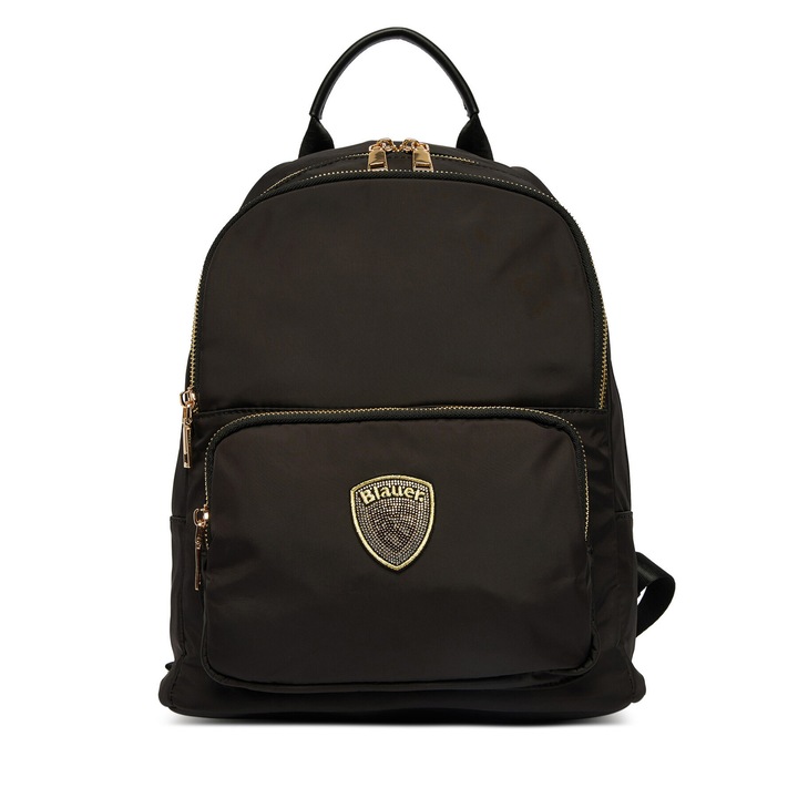 Rucsac Blauer, tkanina, negru, One Size INTL