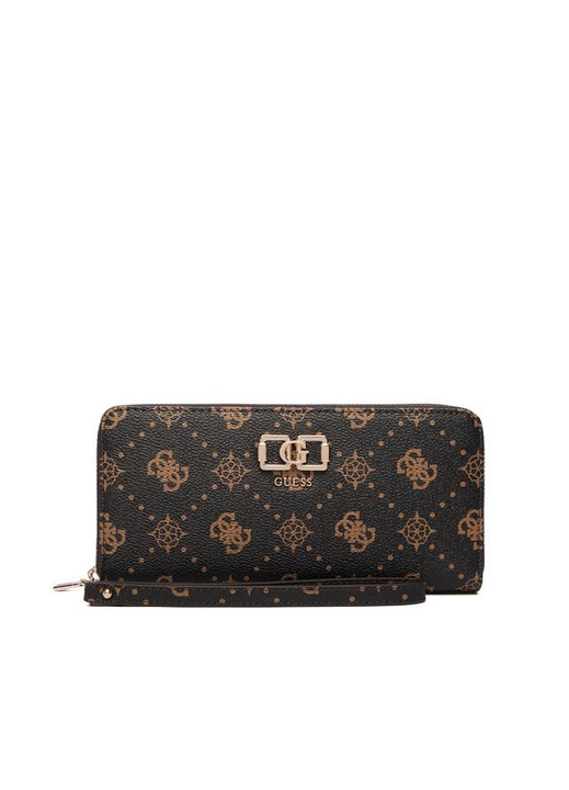 Portofel dama, Guess, maro, One Size INTL