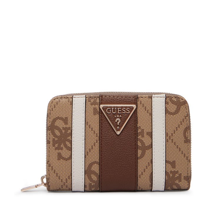 Portofel dama, Guess, ecologic, maro, One Size INTL