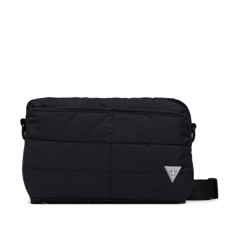 Férfi táska, Guess, szövet, fekete, One Size INTL