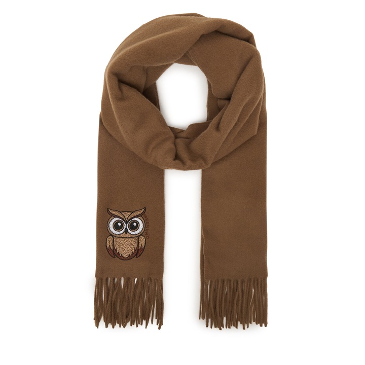 Fular dama, Weekend Max Mara, lana, bej, One Size INTL