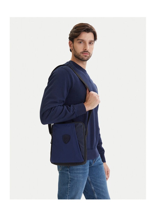 Blauer férfi tasak, szövet, kék, "One Size INTL"