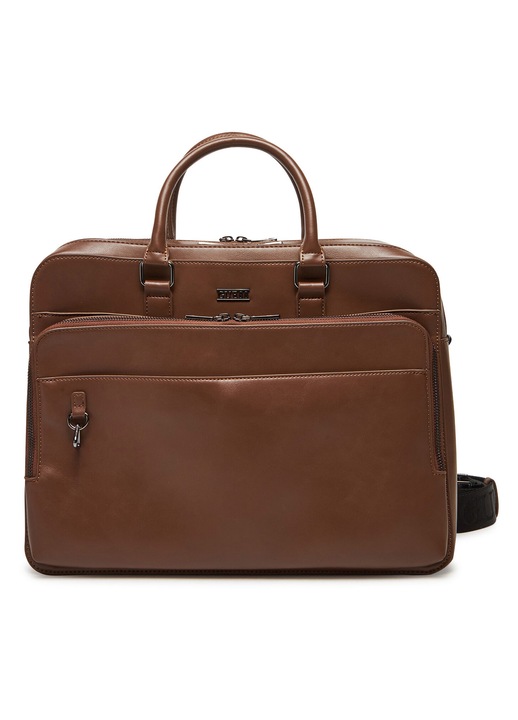 Férfi laptoptáska, Guess, ökológiai, barna, One Size INTL