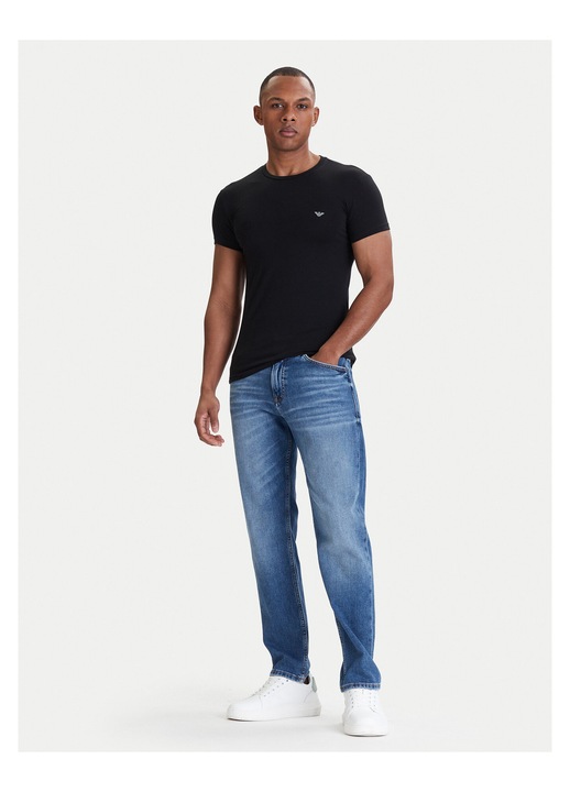 Tricou Barbati Emporio Armani Slim Fit, Negru