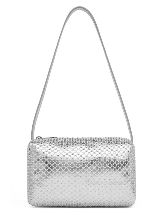 Geanta de ocazie, DeeZee, argintie, One Size INTL