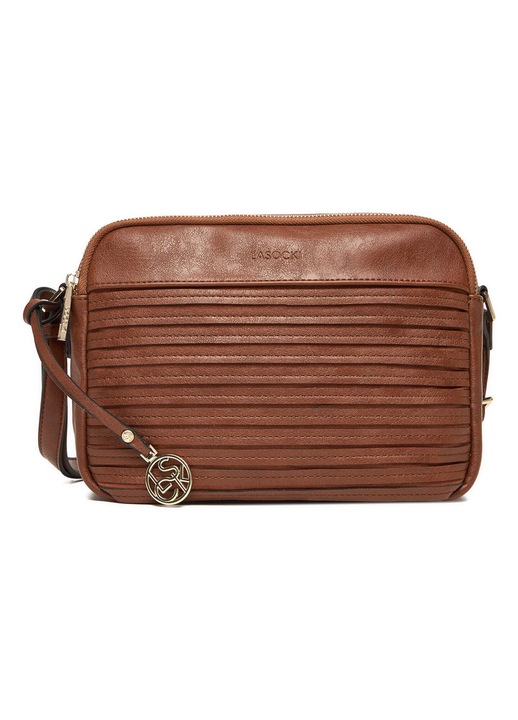 Női táska, Lasocki, szintetikus, barna, One Size INTL