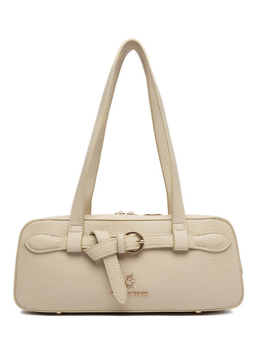 Női táska, Beverly Hills Polo Club, szövet, bézs, One Size INTL