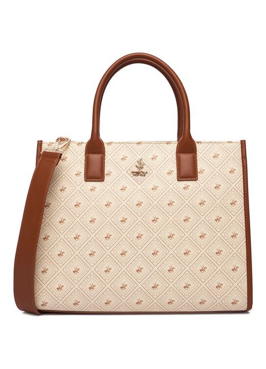 Női táska, Beverly Hills Polo Club, bézs, One Size INTL