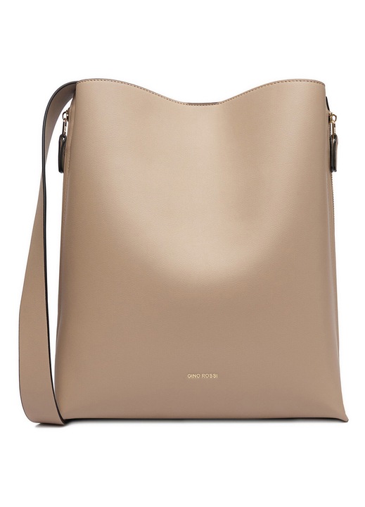 Geanta dama, Gino Rossi, tkanina, bej, One Size INTL