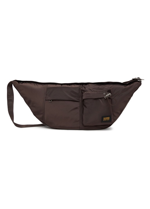 Férfi táska, G Star Raw, szövet, barna, One Size INTL