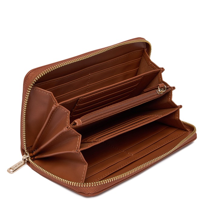 Portofel dama, Valentino, roz, One Size INTL