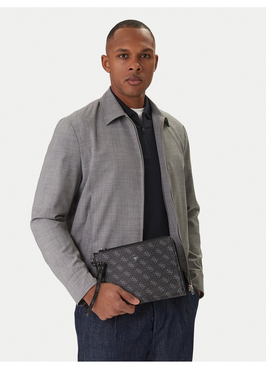 Férfi táska, Guess, műbőr, fekete, One Size INTL