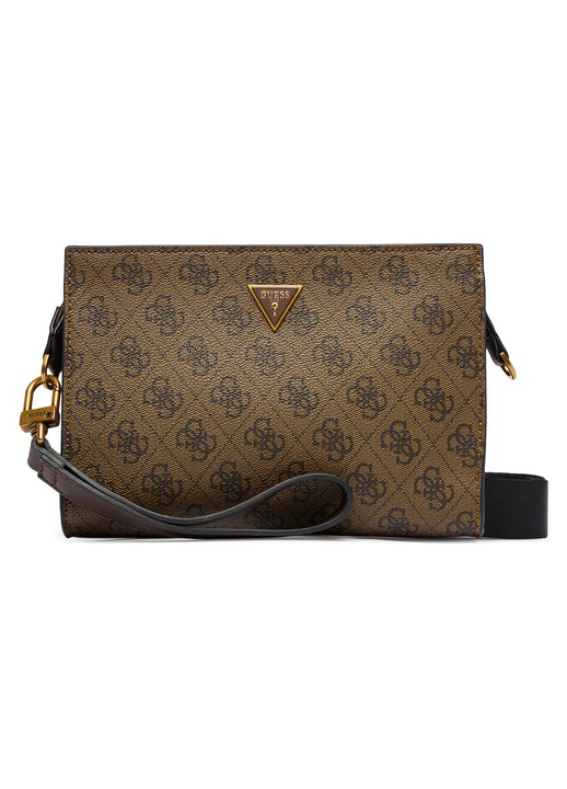 Férfi táska, Guess, ökológiai, barna, One Size INTL