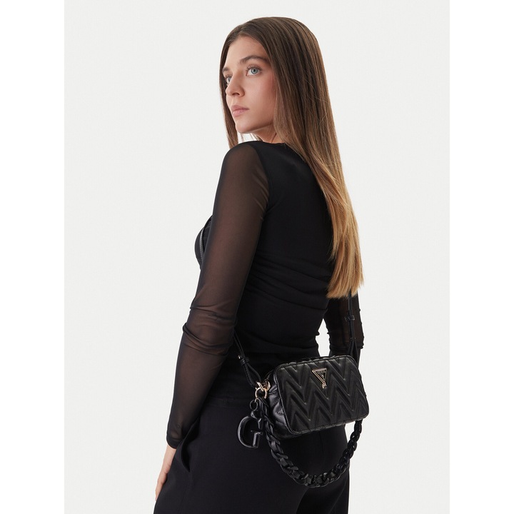 Női táska, Guess, fekete, One Size INTL, műbőr