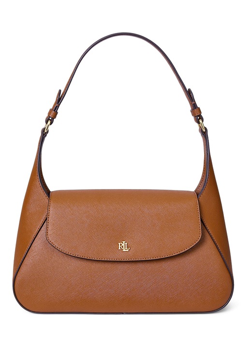Geanta dama, Lauren Ralph Lauren, piele naturala, maro, One Size INTL