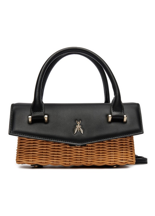 Geanta dama, Patrizia Pepe, maro, piele naturala, One Size INTL