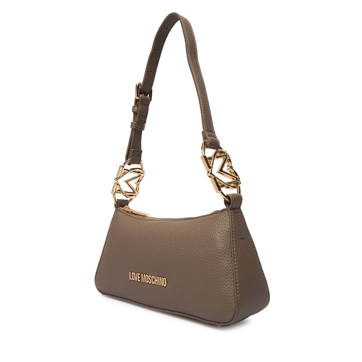 Geanta dama, Love Moschino, piele ecologica, maro, One Size INTL